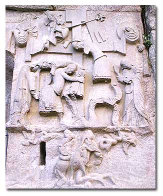 Externsteine Relief